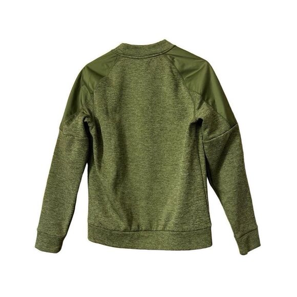 Nike Therma-FIT Men's Training Full-Zip Bomber Jacket Green - Picture 7 of 15